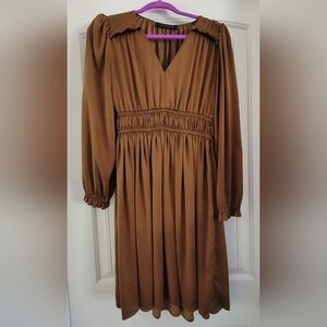 Tommy Hilfiger Brown Casual Dress